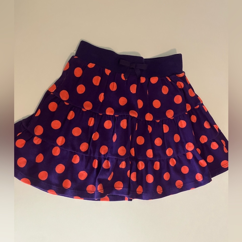 NWT Gymboree girls polka dot skirt